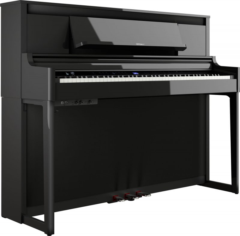 Roland LX6 PE Digitalpiano Schwarz poliert