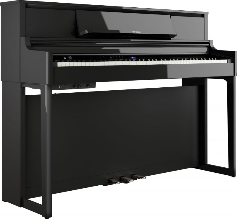 Roland LX5 PE Digitalpiano Schwarz poliert