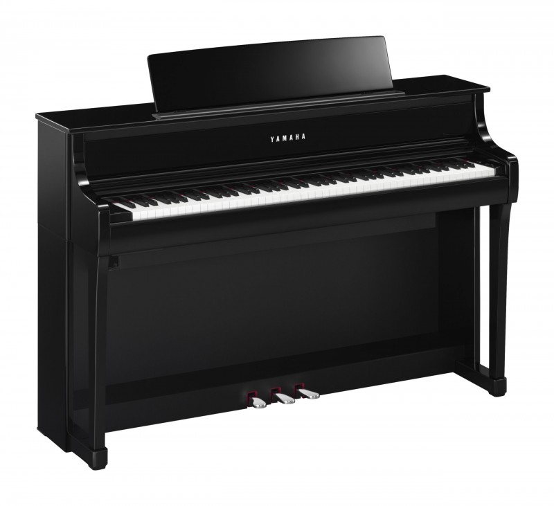 Yamaha CLP-875 PE Clavinova Schwarz Hochglanz